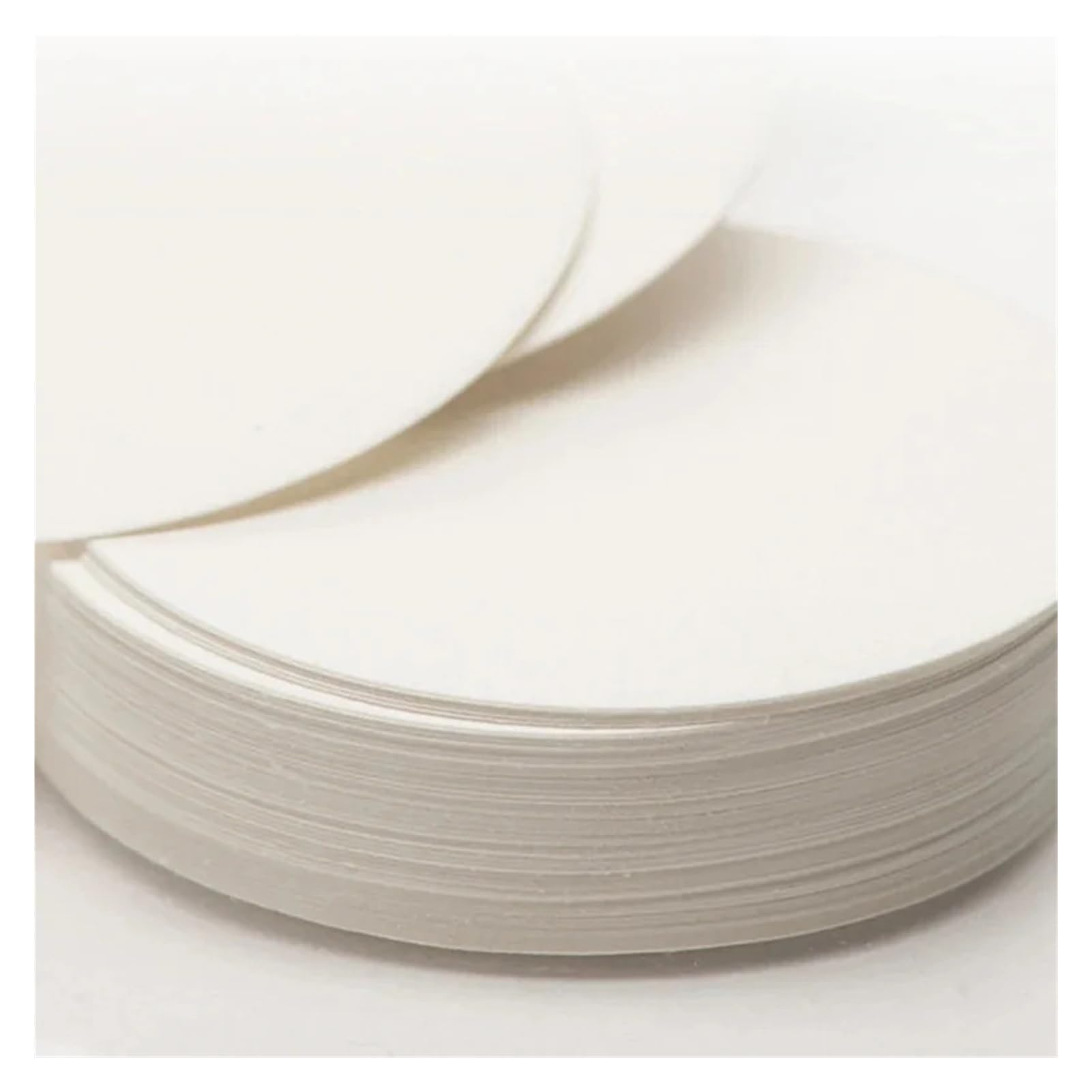 Papel de filtro cuantitativo 100 piezas de papel de filtro de 150 mm, 15 cm, papel de filtro cuantitativo mediano(Medium speed)