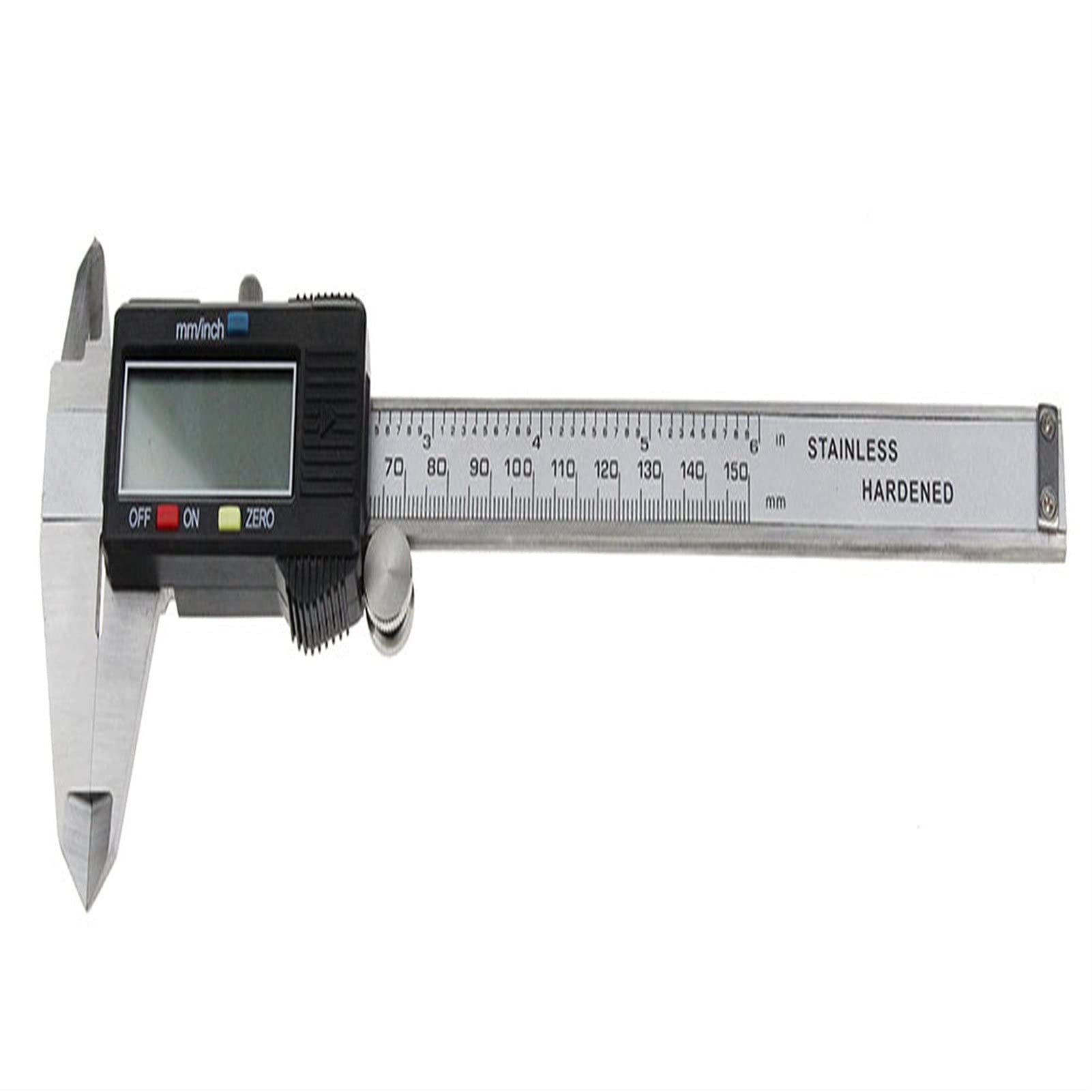 FMOPQ Hardware Parts 0-150/200/300mm 6" 8" 12" Stainless Steel Electronic al Caliper trammel Precision Metric Measurement Tool with LCD Sn (Color : 300mm) (150mm)