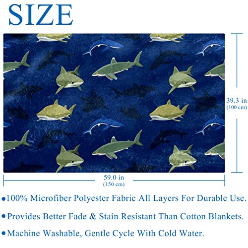 Couverture de plage et lit Underwatwr plaid doux et chaud - 6