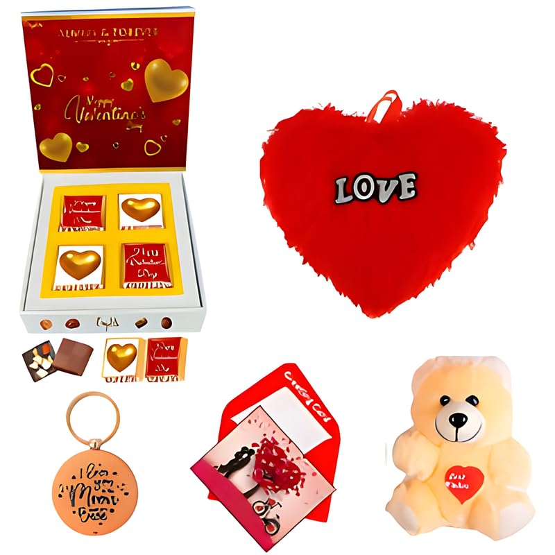 Premium Chocolate Box – Assorted Truffles, Bonbons & Rich Chocolate Bars (PACK OF 4)-image-39