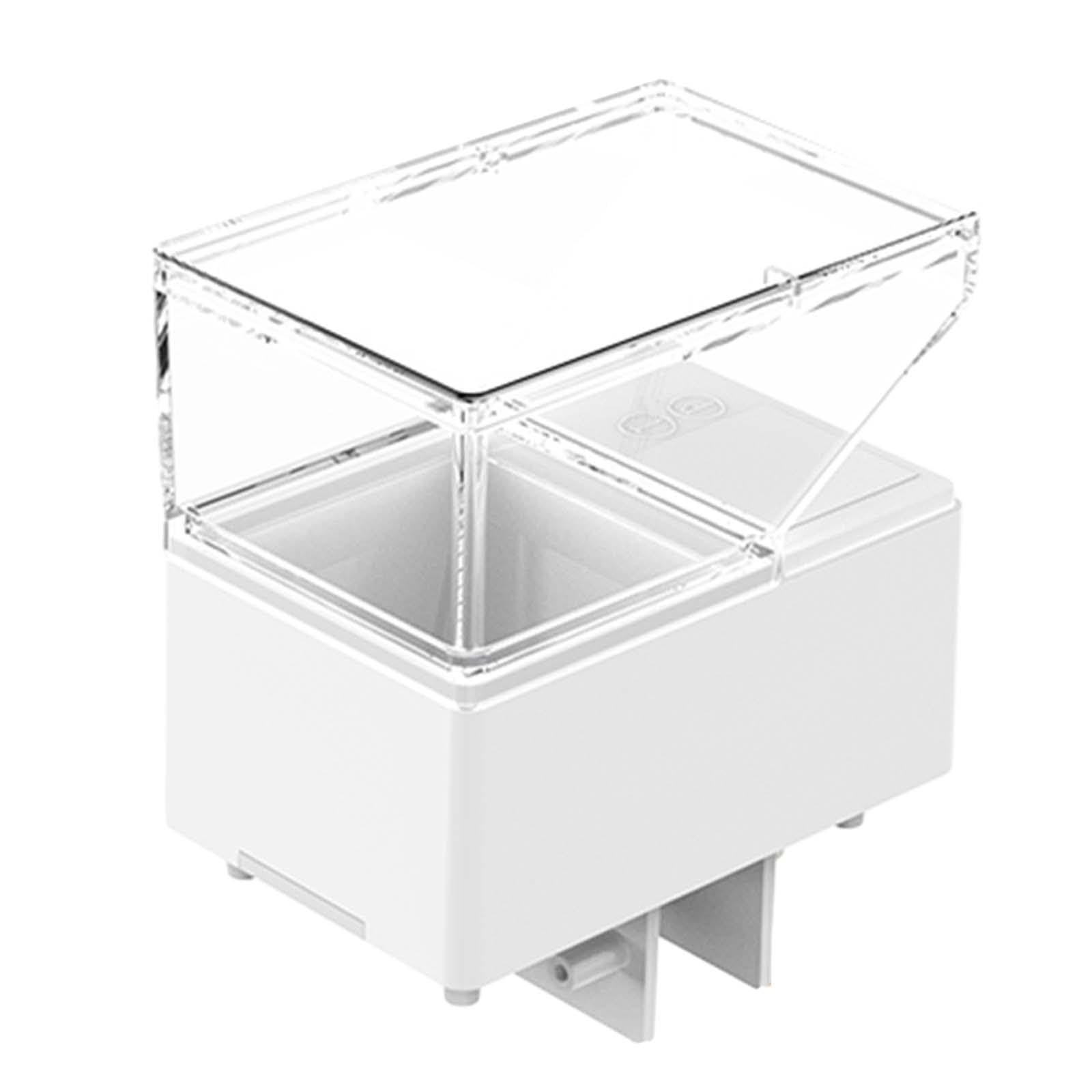 Fenteer Alimentador Automático de Alimento para Peces, Alimentador Automático de Peces, Dispensador de Pellets para Estanque, Alimentador de Peces para Vacaci, 500ML