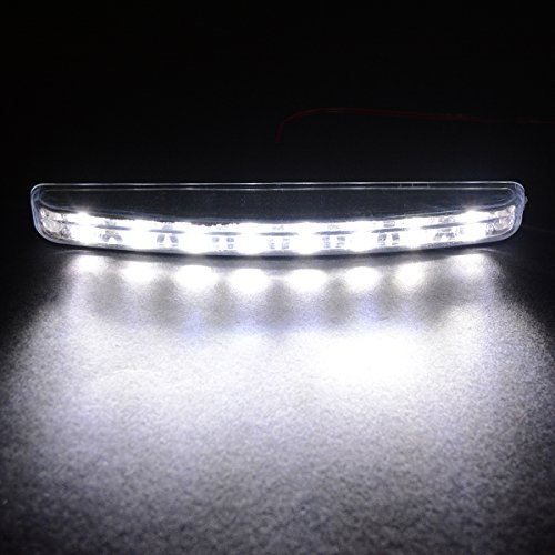 2x 8 Led Impermeabile Luci Diurne Daylight Running...