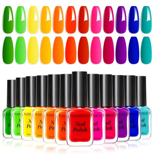 Nailshion Neon Pop 12-Color Set