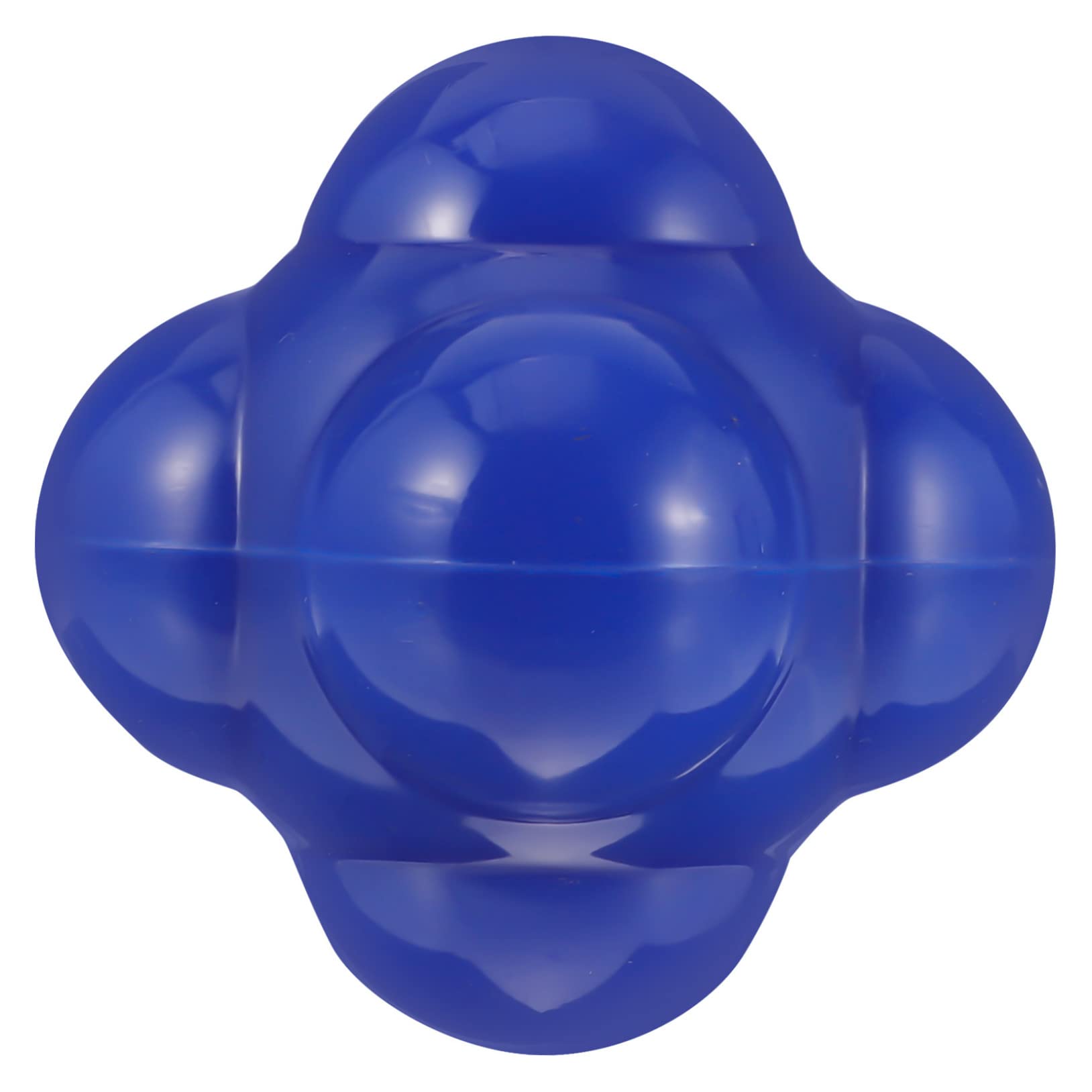 Mipcase Agility Training Ball Durable Hexagonal Reaction Ball for Baseball Soccer and Multi Sport Reflex Improvement High Energy Exercise Equipment Large
