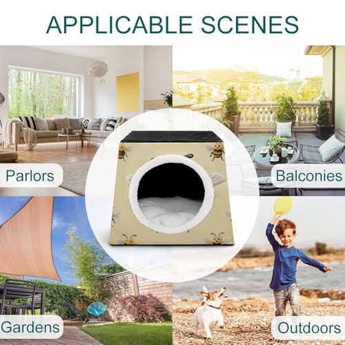Capsule d'espace chaude et douce nichoir confortable petits chats