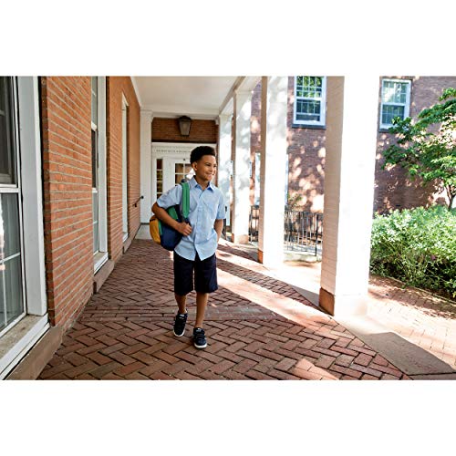 Image of French Toast Boys' Adjustable Waist Stretch Flat Front Shorts (Standard & Husky) for School Uniform