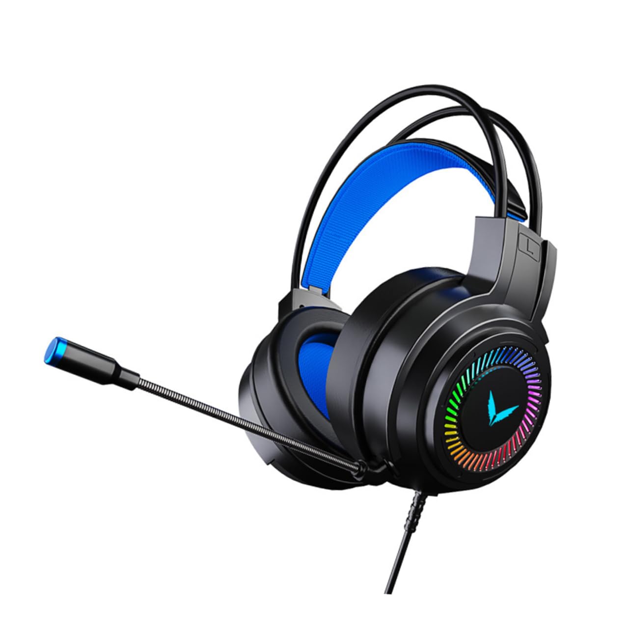 SHINEOFI Cuffie Gaming con Microfono Omnidirezionale Design e Comfort Ergonomico Audio Stereo Surround e Riduzione Del Rumore per Giocatori e Lavoratori Jack