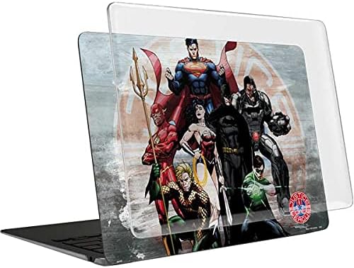 Skinit Case + Skin Compatible with MacBook Air 13in M1 (2021) - Officially Licensed Warner Bros Justice League Heros Design