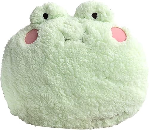 Miniatura 1 de Almohada de felpa, adorable animal de peluche de rana, decoración del hogar, almohada para abrazar, regalo de cumpleaños, Navidad, viaje, para