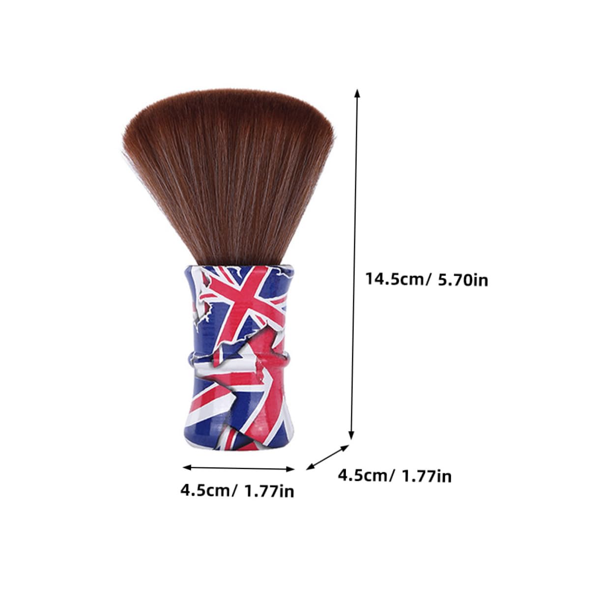 BESTYASH Men's Beard Shaper Brush Soft Nylon Shaving Brush Barber Neck Duster for Men
