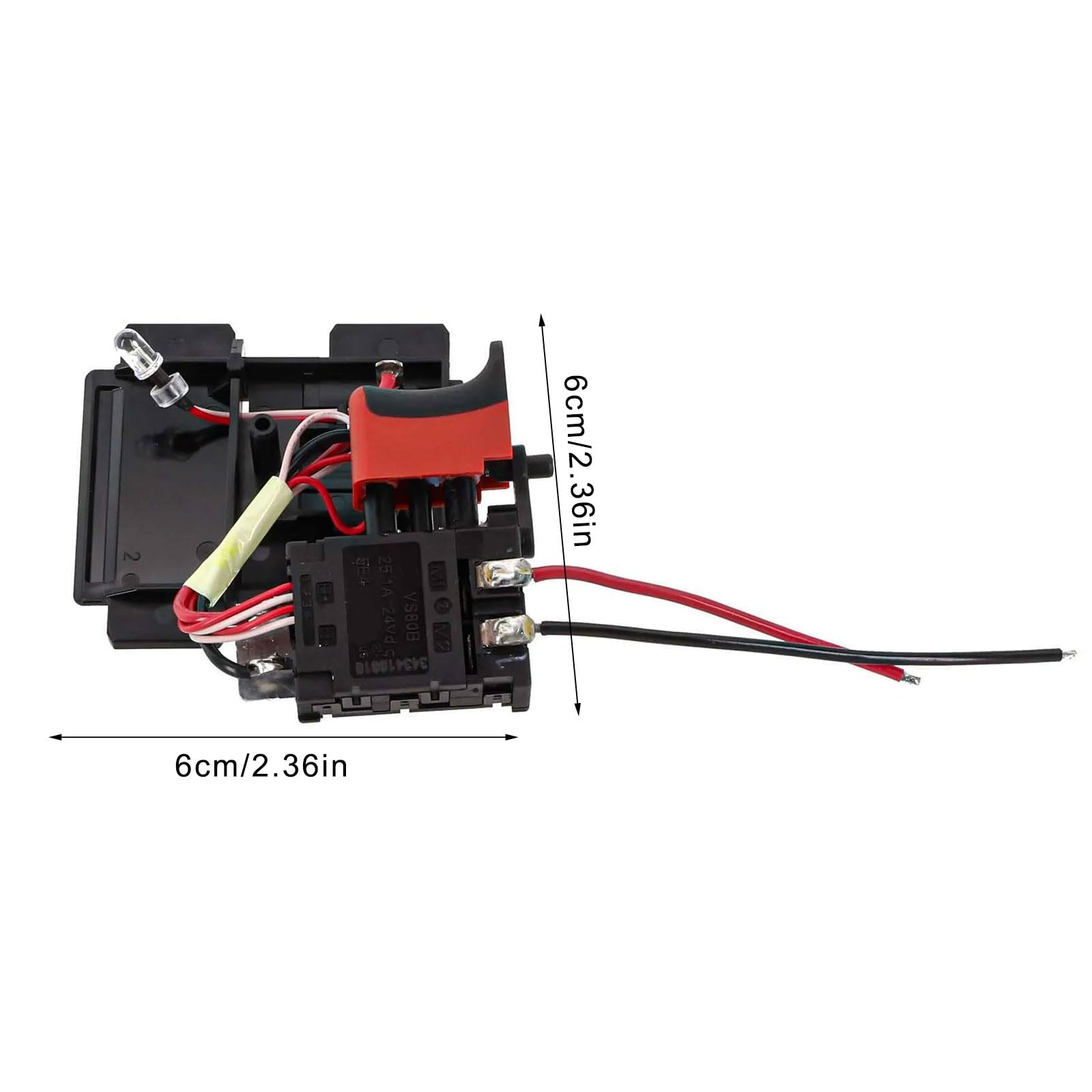 Mandrino di ricambio ad alta efficienza con protezione da sovraccarico, compatibile con 110 V-240 V, per utensili elettrici, sostituzione di utensili elettrici