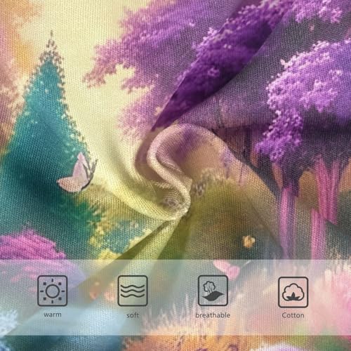 Vibrant Colorful Forest Girls Underwear Toddler 2t Cotton Girl Panties Cute Fun Undies Kids Briefs3