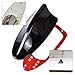 beler Black Auto Car SUV Shark Fin Style Roof Antenna Aerial FM AM Radio Signal Replacement Car Auto Decorate(Fulfilled by Amazon)