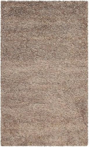 Image of Carpet for Living Room 5X7 FEET Modern Soft Shaggy Carpet Thick, Fluffy & 2 inch Pile Shag Rug for Your Kids Room, Bedroom & Livingroom (Beige Brown)