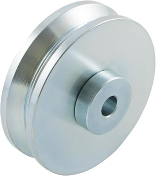 D&D Technologies CI2420 Shut It Hardcore 4" V-Groove Heavy Duty Industrial Metal Gate Wheel for 2 Gate Frame, Bolt onto The Gate Sold as a Single Wheel