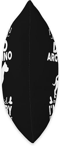 Miniatura 2 de Divertidos regalos para amantes de los dogos argentinos para mujeres, mamá, mamá, perro, 16 x 16 pulgadas, multicolor