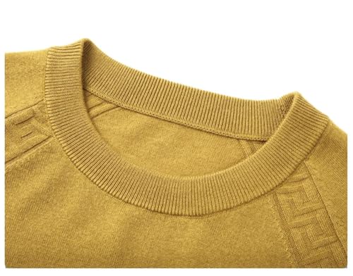 Bollrllr 2024 Winter Men's Fashionable Knitted Sweater Warm Knitted Sweater Short Sleeve Slim Sweater4