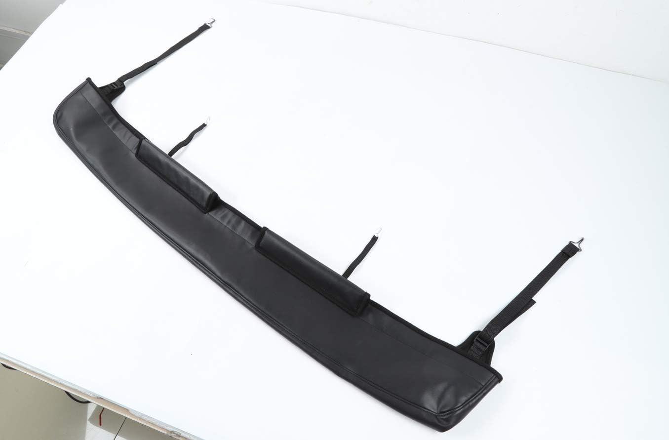 Osłona maski silnika do Suzuki Jimny JB64 JB74 2019-2024, czarna, płótno żaglowe, przód