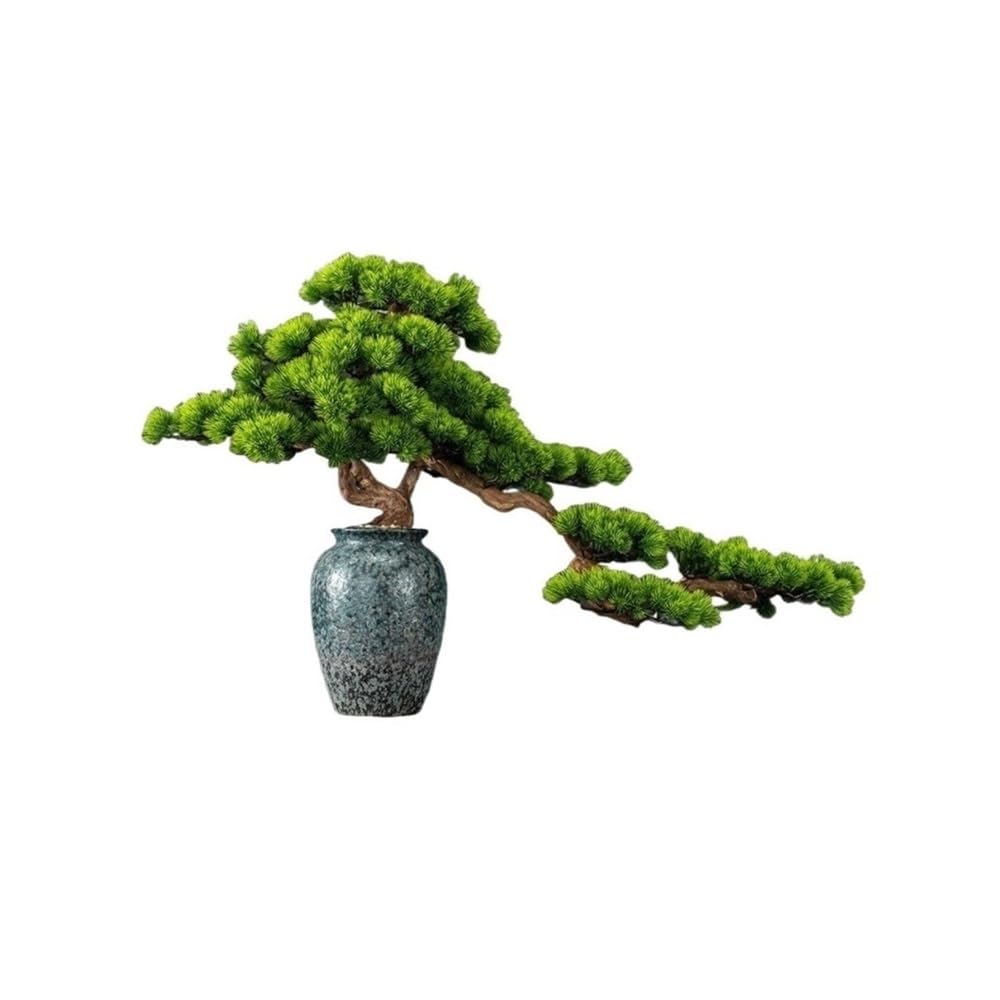 CHENGAIJIAN Artificial Bonsai Tree, Large Artificial Bonsai Pine Tree Realistic Plants for Office Desktop Use Decoration