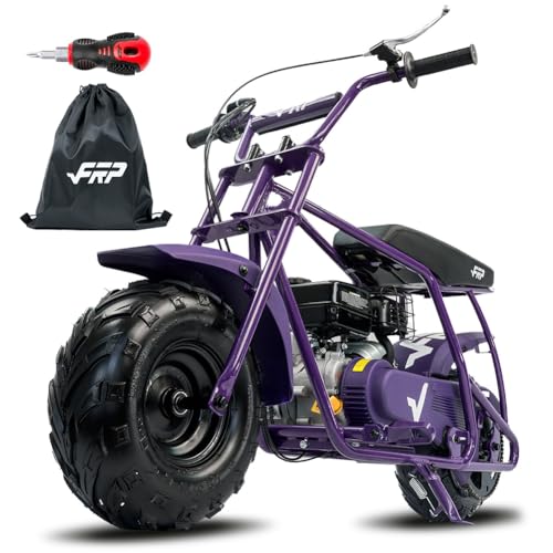 FRP Mini Dirt Bike GMB100 Basic, New 99CC Gas Powered Mini Bike 4-Stroke 3HP,...