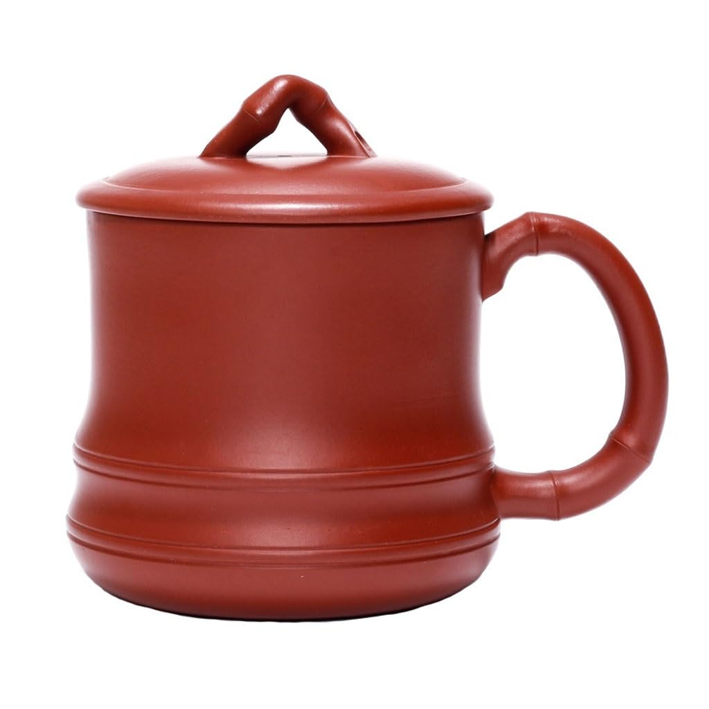 Matcha kubki kubek do picia herbaty z pokrywką zestaw do herbaty fioletowy kubek do piasku 400 ml chiński zestaw do herbaty kubek do nauki kuchnia zestaw do herbaty zaparzacz kubek