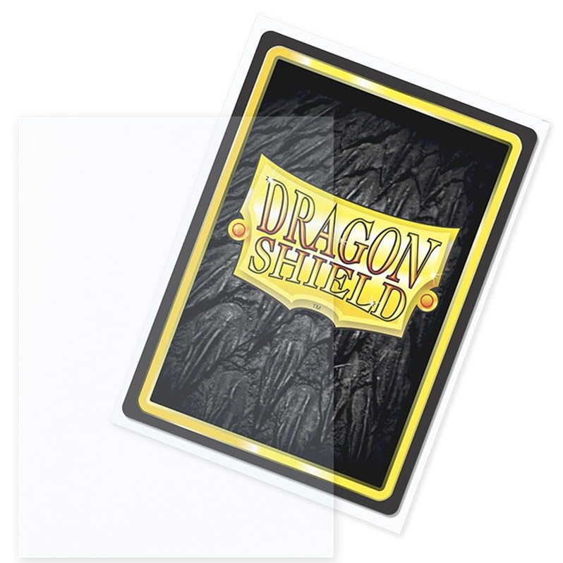Dragon Shield 100 ct Standard Matte Outer Sleeves Clear Individual