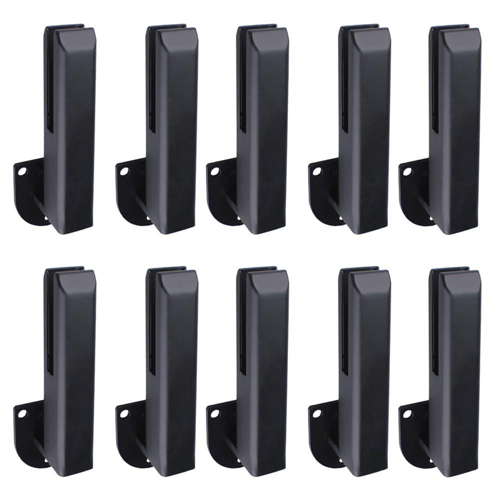 304 Stainless Steel Glass Spigot Clamps Side Mount Glass Spigot Brackets Stairs Railing Balcony Fence Floor Glass Mounting Brackets for 8-13Mm Pool