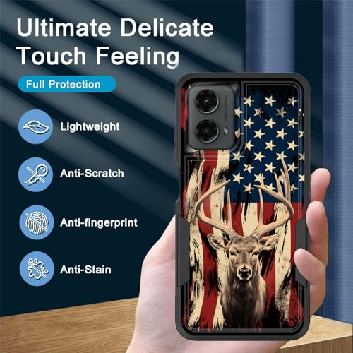 Coque Moto G 5G 2024 hybride rigide polycarbonate antichoc