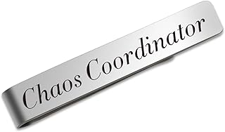 Aelciyue Cool Gifts for Bosses - Stocking Stuffers for Men Christmas Birthday Valentines Bosses Day Gifts for Men Boss Leader Coworkers Employee Appreciation Inspirational Tie Clips for Men's Jewelry
