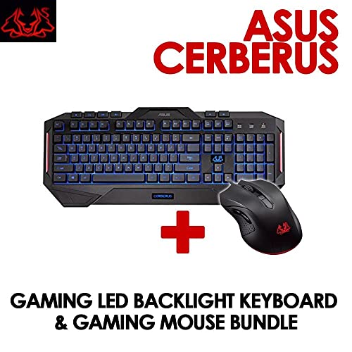 Teclado para juegos ASUS Cerberus con luces LED para transformar tu zona gaming 4