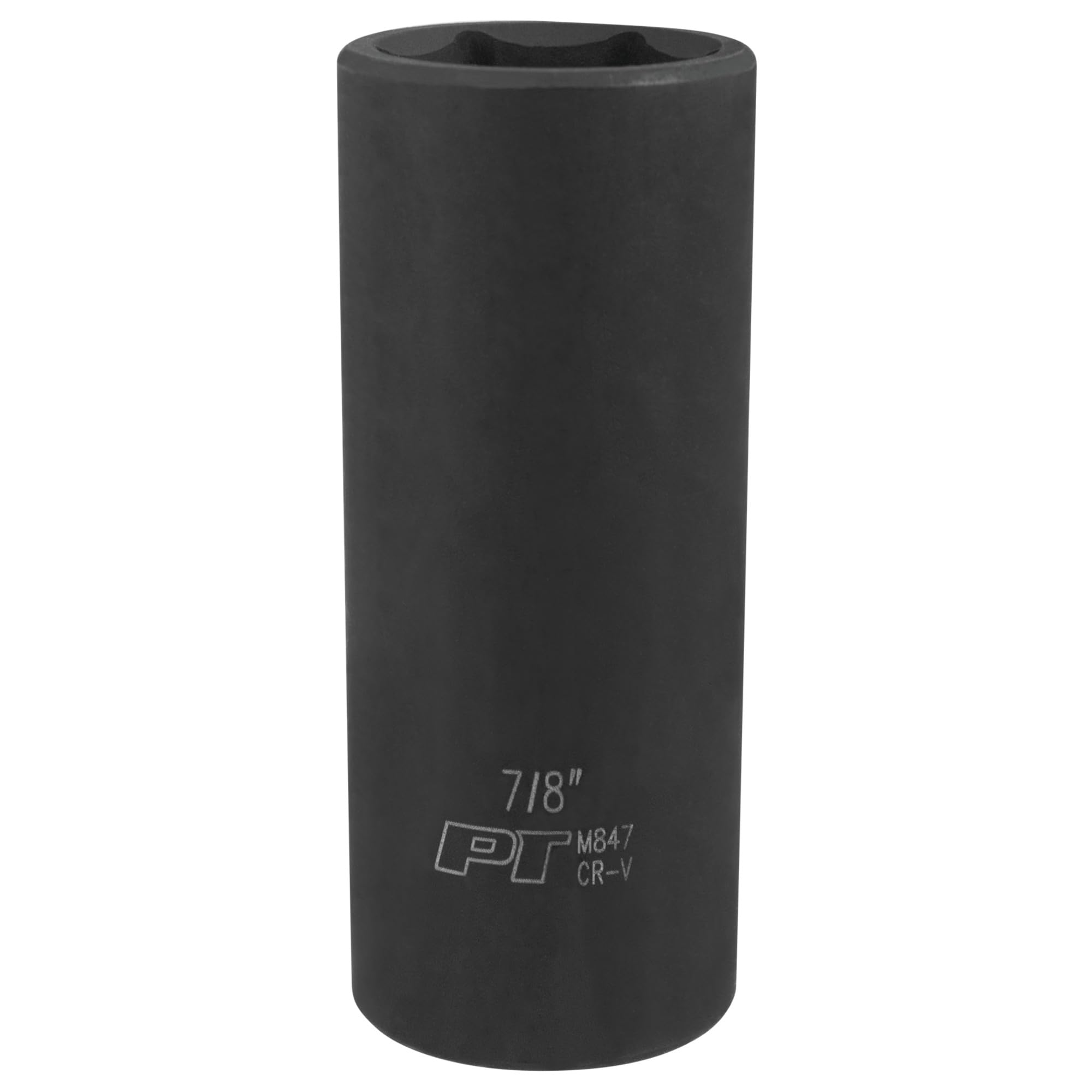 PERFORMANCE TOOL M847 1/2 Drive Impact Socket, 7/8 - Heavy Duty Socket for High Torque Applications and Tough Jobs