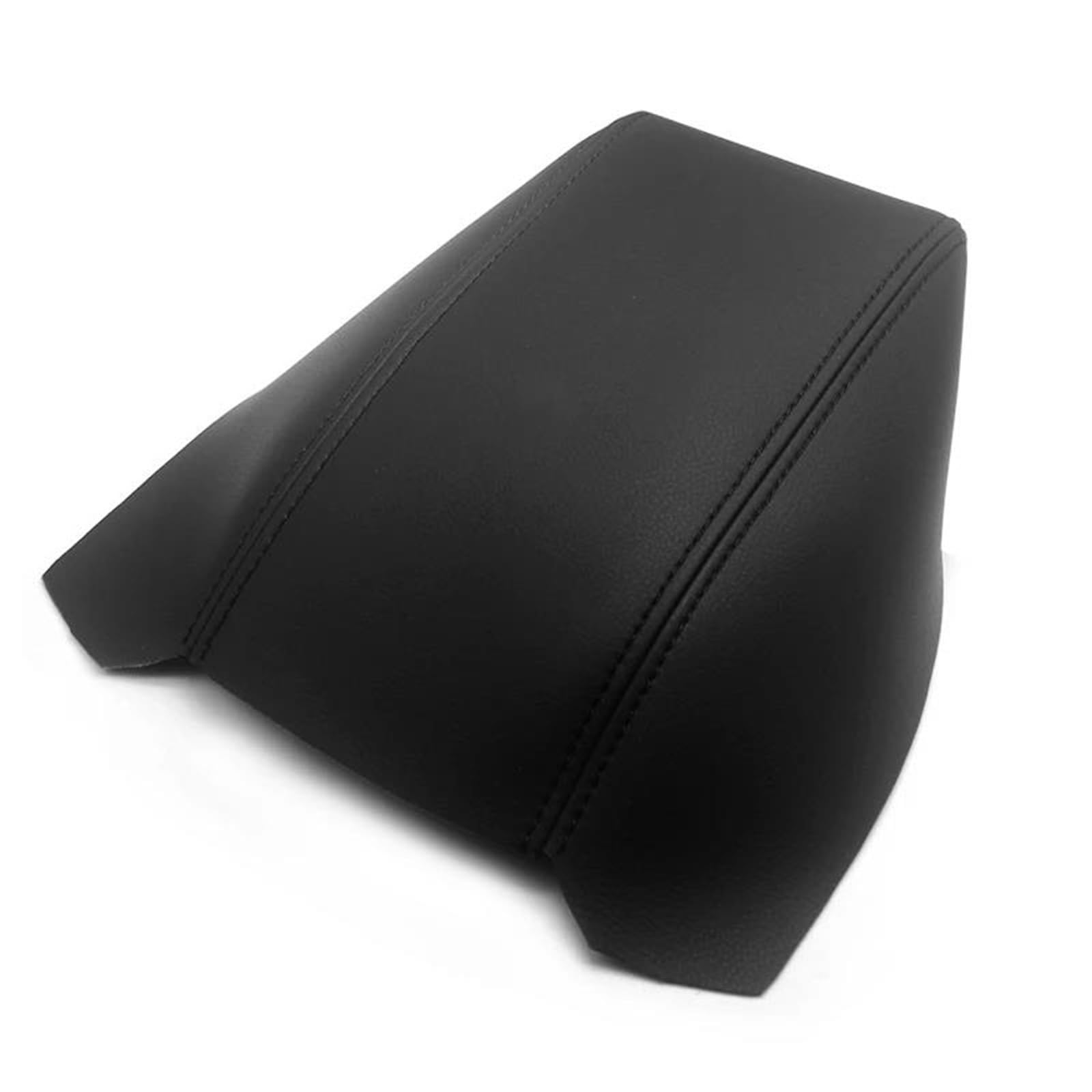 Noheeu Black Car Interior Center Armrest Console Lid Sticker Decoration For Skoda For Octavia 2007 2008 2009 2010 2011-2014(Black)
