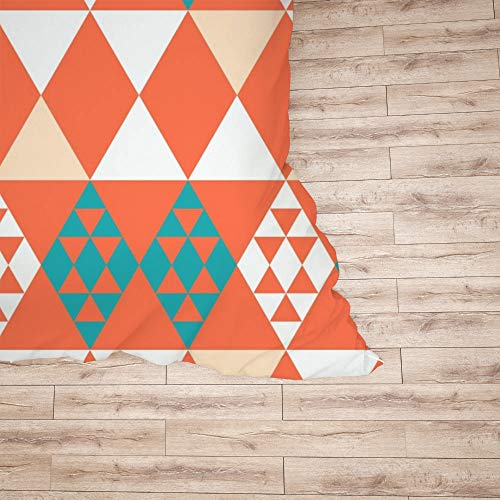 Housse de couette King size rétro abstrait avec 2 taies d'oreiller microfibre