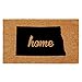 Calloway Mills 105362436 North Dakota Doormat, 24" x 36", Natural/Black