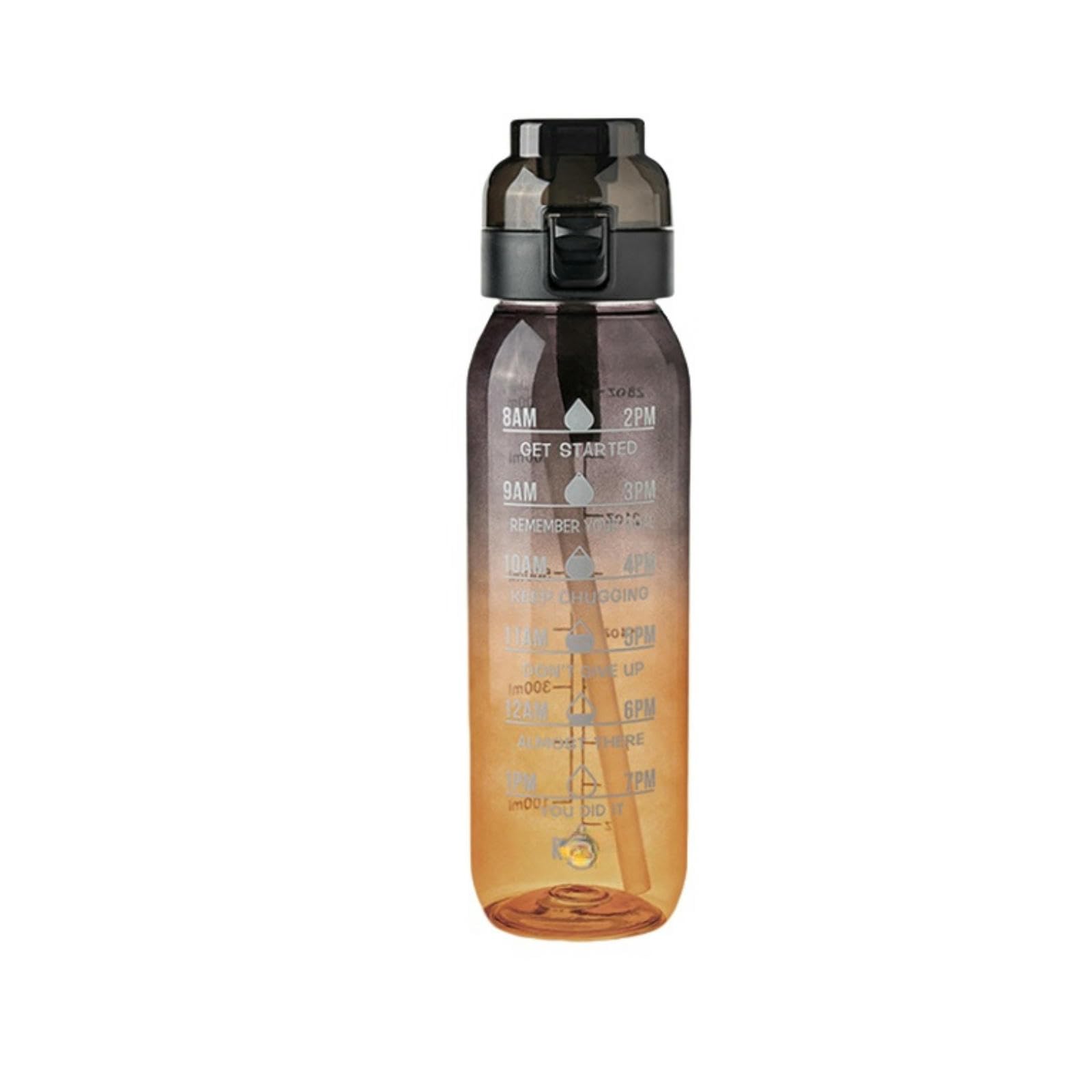 1000 ml Sport-Wasserflasche mit Strohhalm, hochwertiger Fitnessbecher, auslaufsicheres Design für Fitnessstudio, Outdoor und Hydratationsbedarf