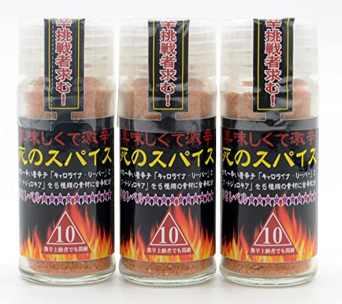 未来 美味しくて激辛「激辛!死のスパイス 24g×3本セット」(辛さレベル10★★★★★★★★★★)
