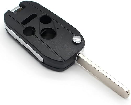 Miniatura 3 de Funda plegable para llave de automóvil con 4 botones, compatible con Honda Civic Accord Crv Fit Pilot