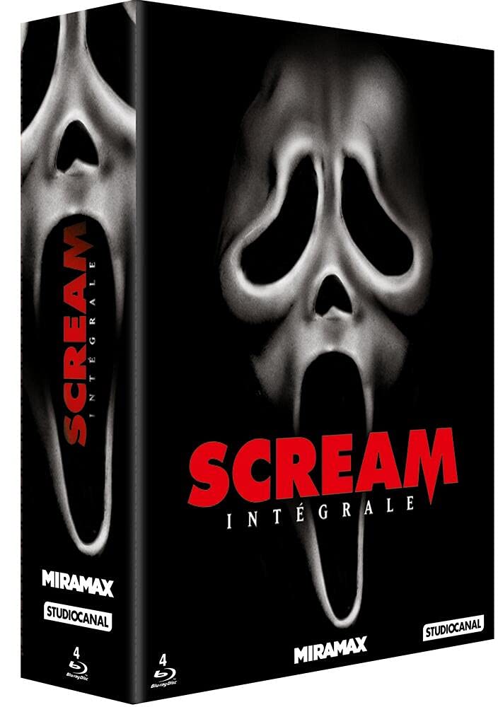 COFFRET SCREAM 1-4 2012 DVD VTE