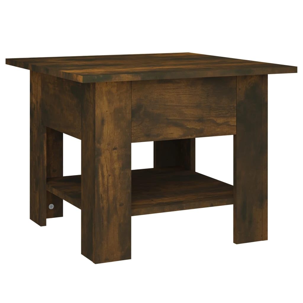 Couchtisch Räuchereiche 55x55x42 cm Spanplatte