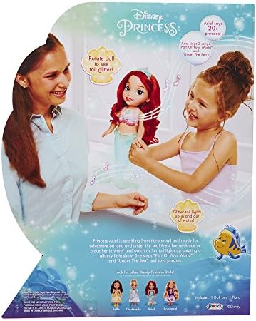 Disney 78869 Sing & Sparkle Ariel Doll, Multicoloured