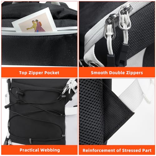 TPAID Baseball Backpack 32L for 4 Bats, Softball Bag with Shoes Compartment — view 4