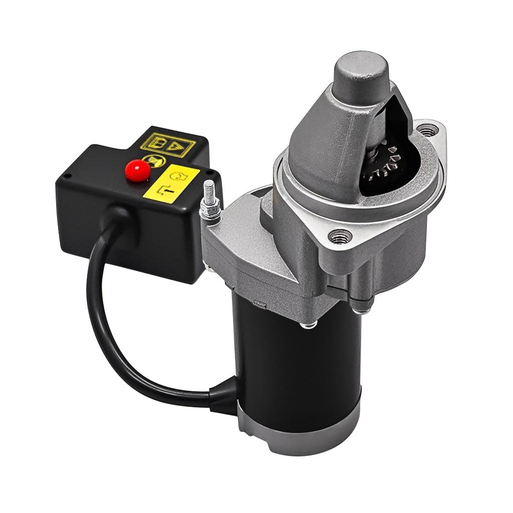 JQ170-4 Electric Starter Motor Fit for Ariens AX 369cc 414cc 420cc Gas Snow Blower Engine,for Champion 301cc 27-inch/Husqvarna ST330 ST427 ST430 Snow Blower,Also for LCT 369cc 414cc StormForce Engine