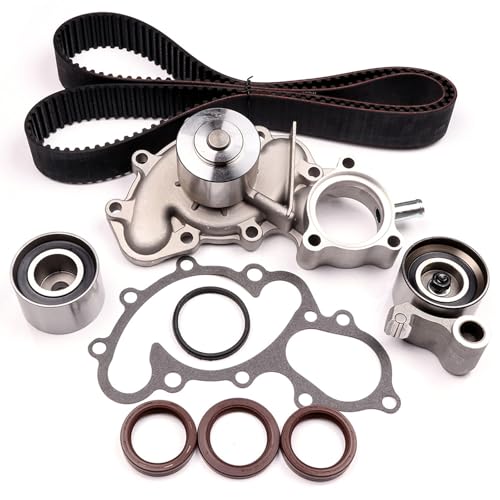 SCITOO TBK271 16100-69398-83 13568-YZZ03 13568-650 Engine Timing Belt Kit Fits for 96-02 for Toyota for 4runner 95-98 for Toyota T100 95-04 for Toyota for Tacoma 00-04 for Toyota for Tundra