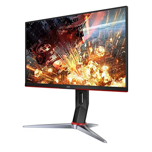 AOC 24G2E 23.8'' 16:9 Full HD 144Hz IPS Gaming Monitor with AMD FreeSync, Black