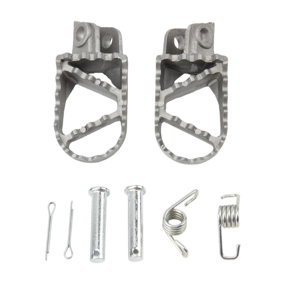 Pedane anteriori per moto in alluminio compatibili con SX 125 150 250 SXF XC 250 EXC 450 Motocross e Pit Bike
