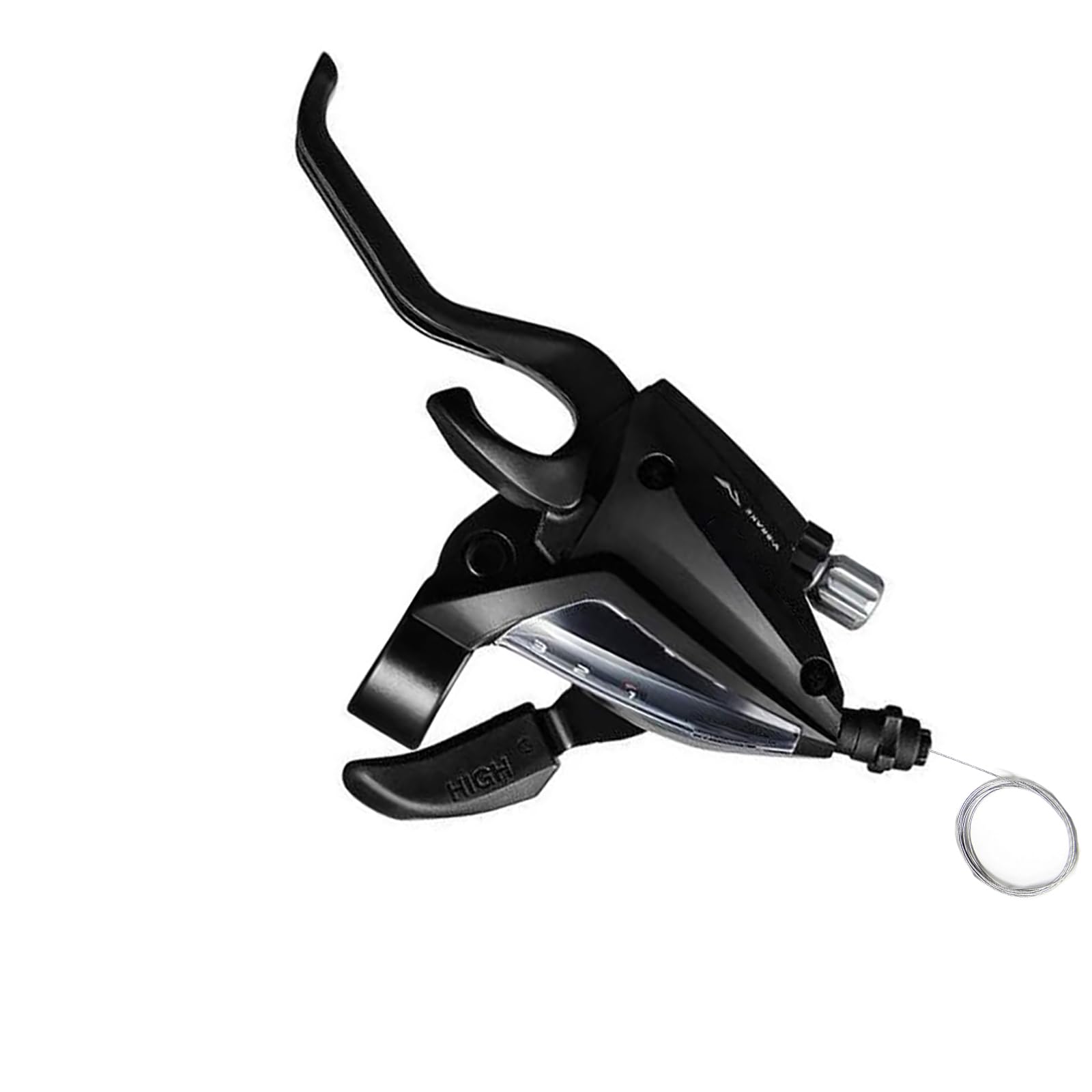 Leva del cambio ST-EF500 3x7 per bicicletta, set di leve del cambio/freno a 21 velocità con cavi interni in acciaio inox, alloggiamento del cavo del cambio non incluso, per bici da strada, MTB