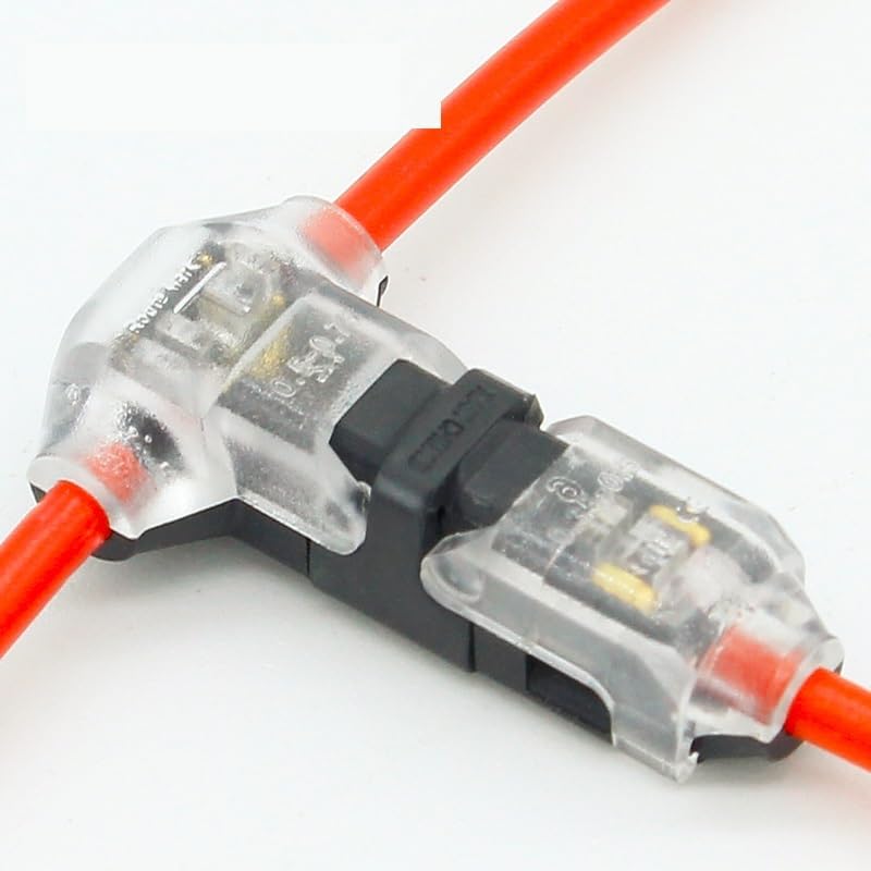 5PCS Wire Cable Connectors Terminals Crimp Lock Quick Splice Electrical Car 24-18AWG Kit Tool Set