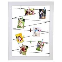 Algopix Similar Product 8 - Polaroid Colors Clothespin Frame for