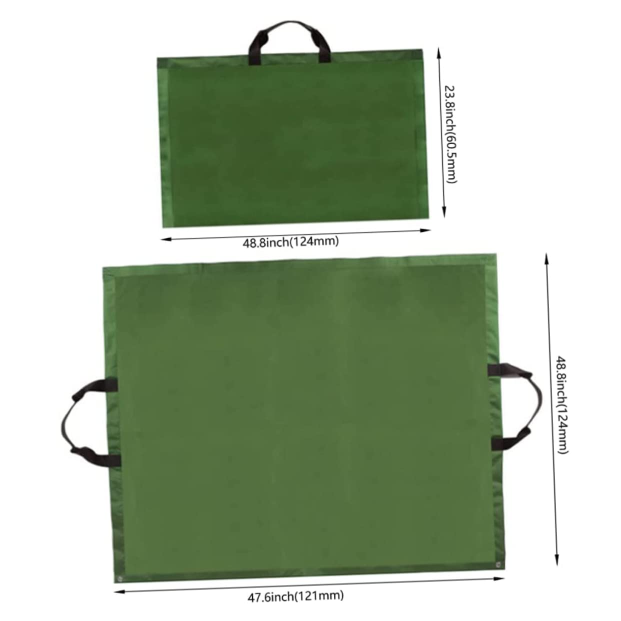Bolsa Para Guardar De Jardín De Gran Capacidad Bolsa Para Desechos De Contenedor Recolección De Residuos De Jardín De Jardines y Limpieza De Caídas