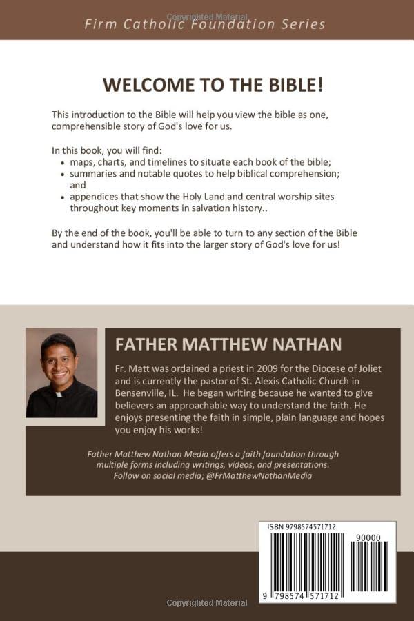 A Concise Catholic Guide to the Bible: Understand Scripture through Summaries, Maps & Timelines (Firm Catholic Foundation series) - Image 2